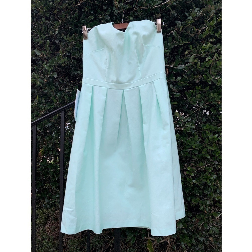 NWT Weddington Way Madeline halter bridesmaid dress in mint, size 2